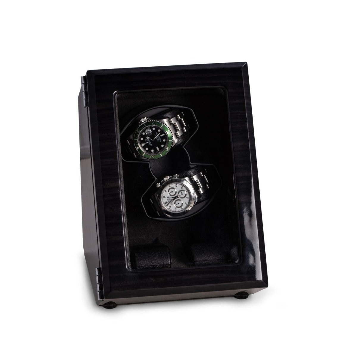 Louis Ash Wood High Laqcuer Watch Winder and Storage Case