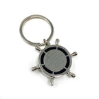 Luca compass key ring