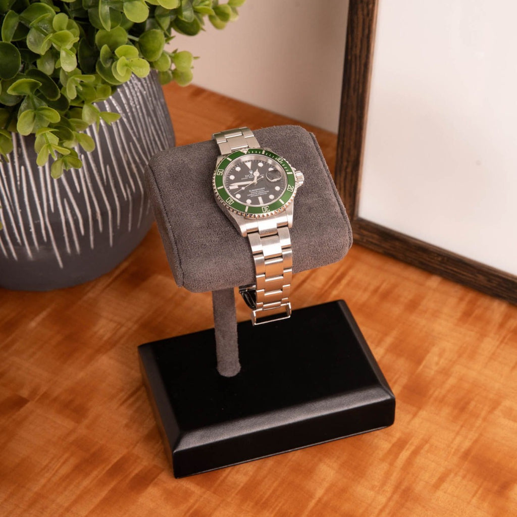 William Matte Black Single Watch Display Stand