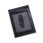 Cooper leather money clip & wallet with ID