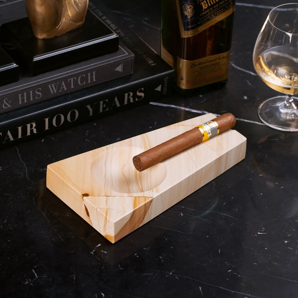 "Ashton" Ashtray- Natural