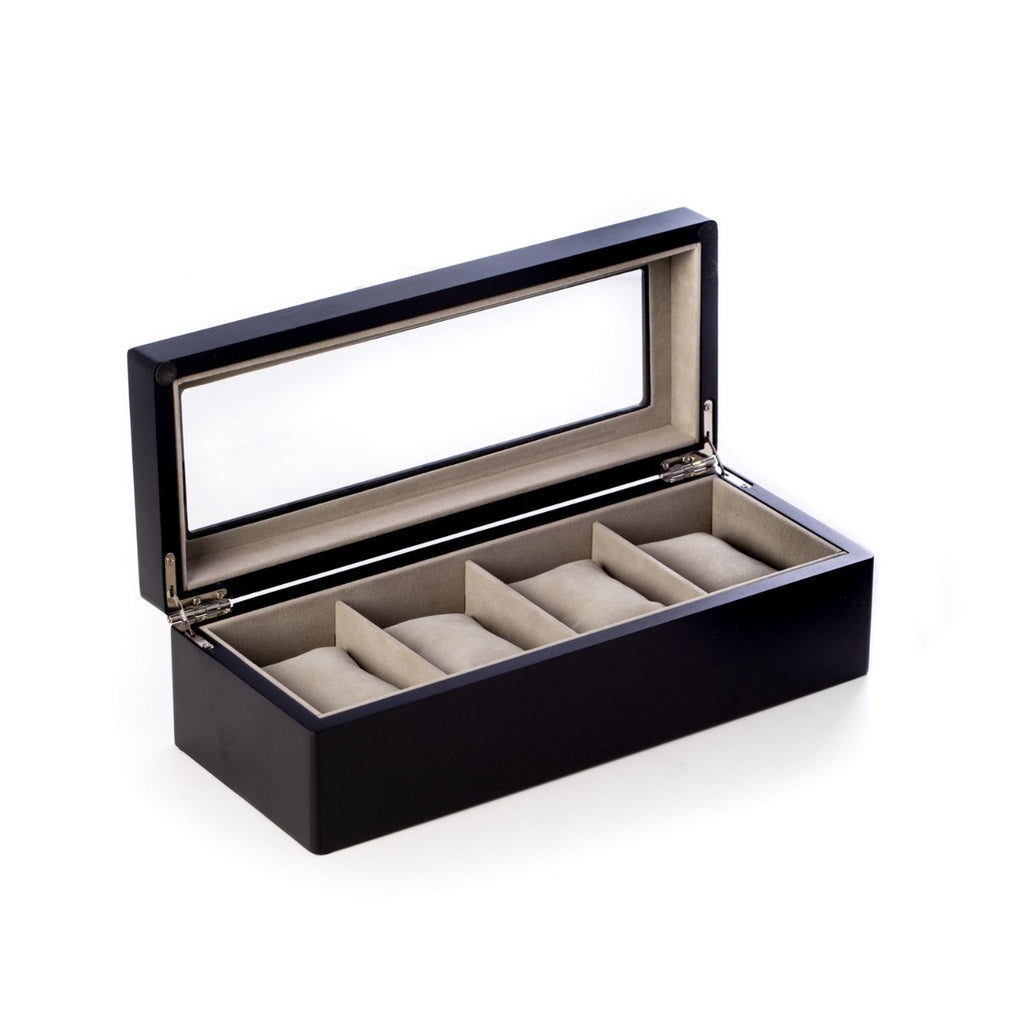 Dani Four Watch Box, Black