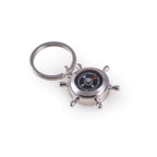 Luca compass key ring