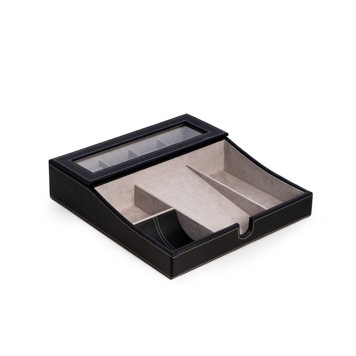 Alexander Black Leather Valet
