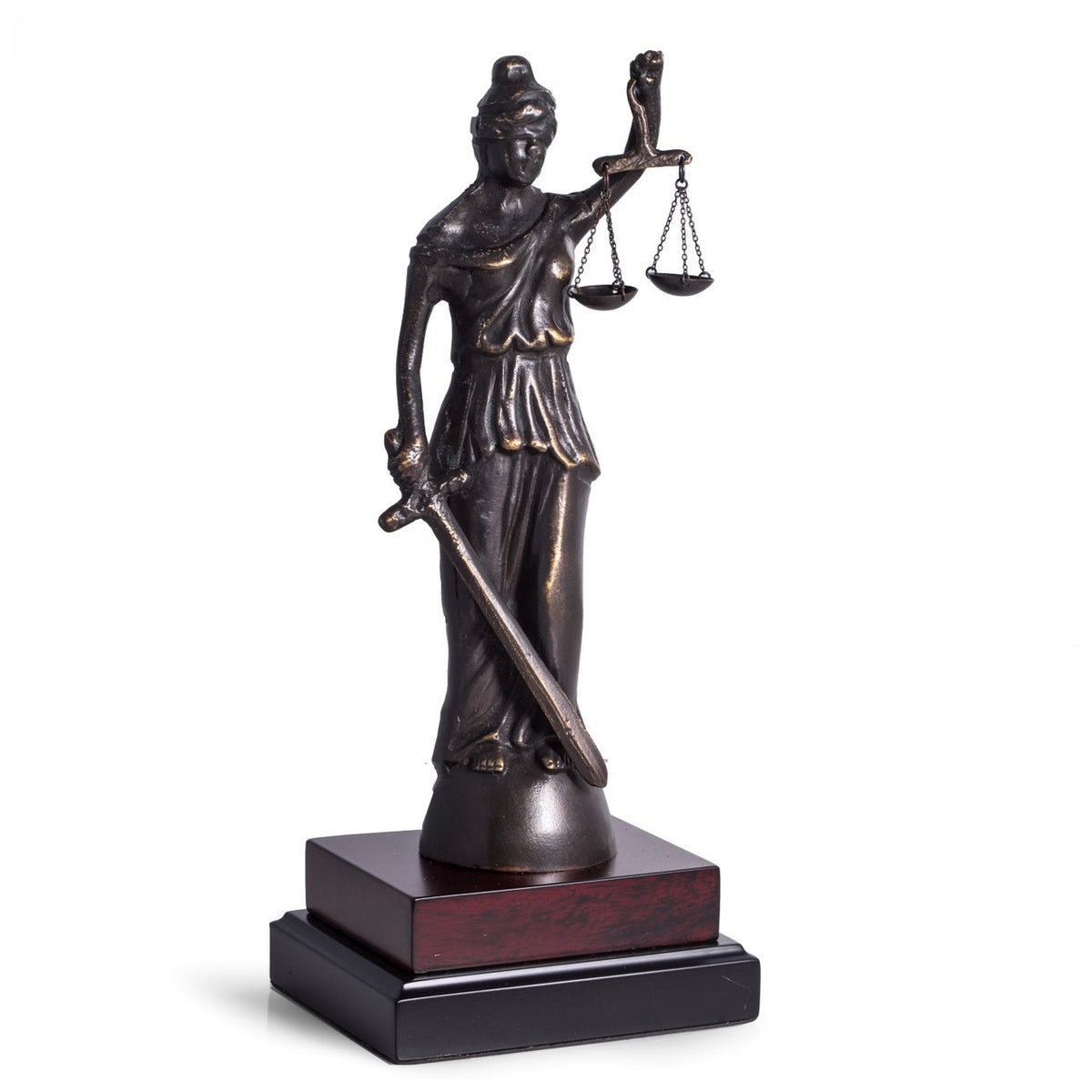 "Themis" Brass Sculpture