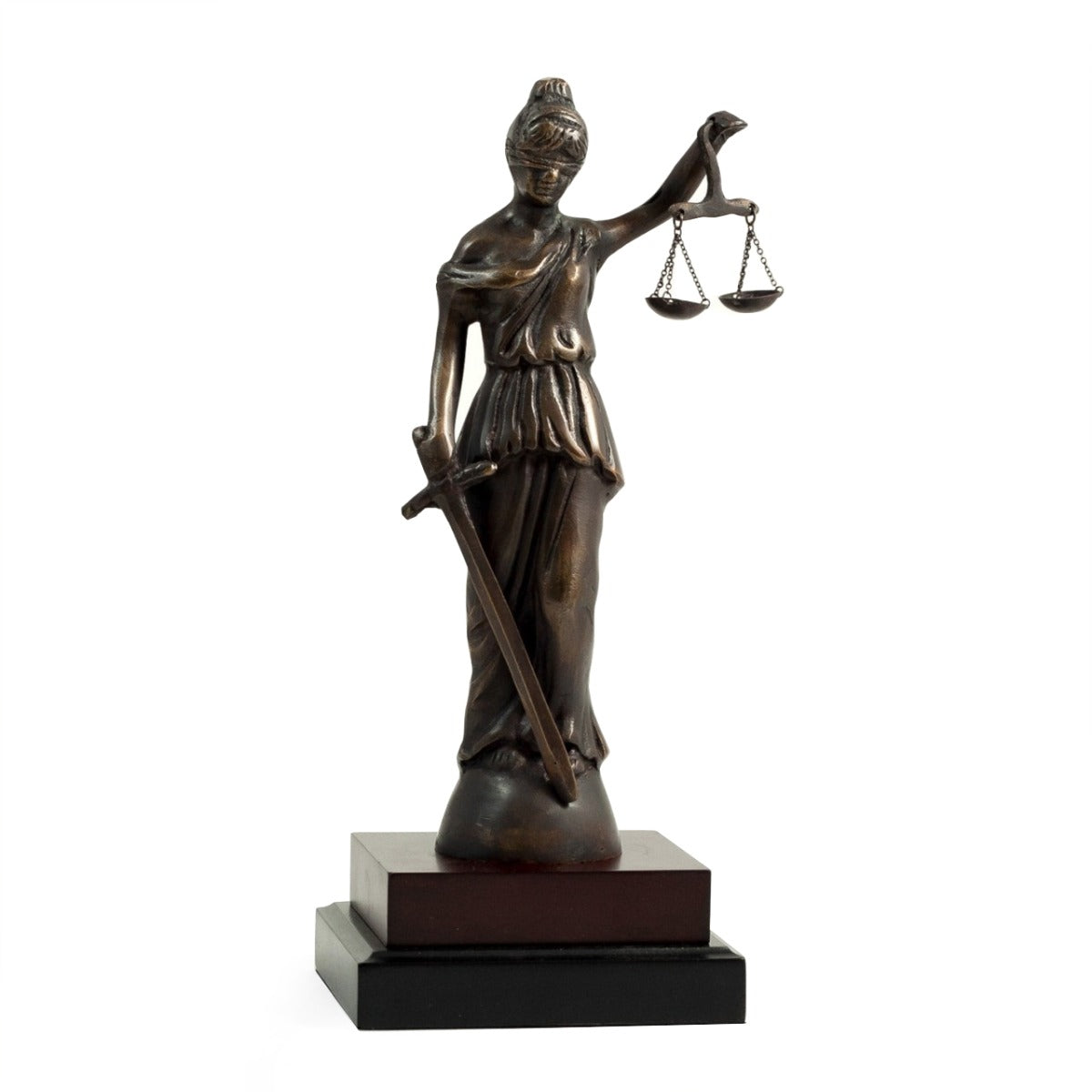 "Themis" Brass Sculpture