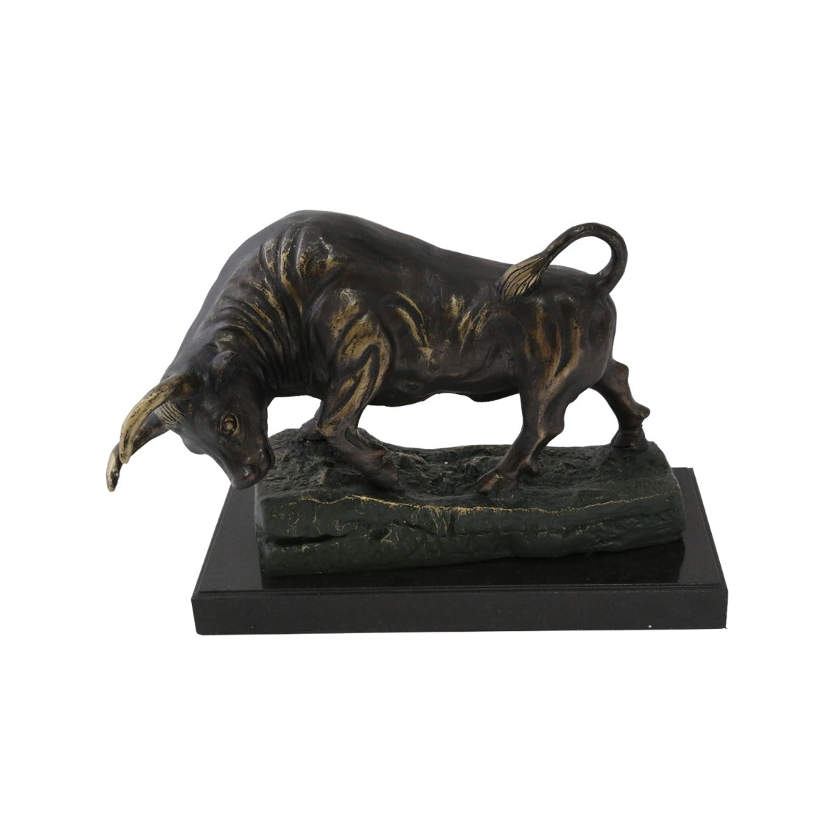 "Conquering Bull" Sculpture