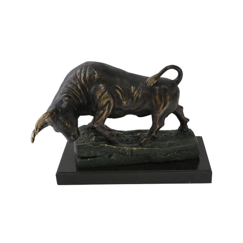 "Conquering Bull" Sculpture