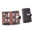 James Leather Manicure Set