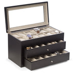 "Duke" Watch Box- Black