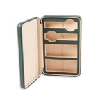 Francis Watch and Sunglass Travel Case in Hunter Green