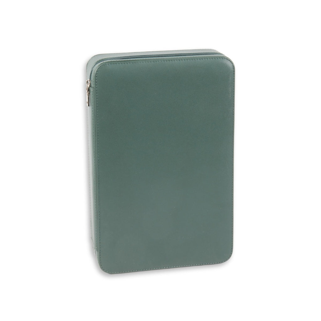 Francis Watch and Sunglass Travel Case in Hunter Green