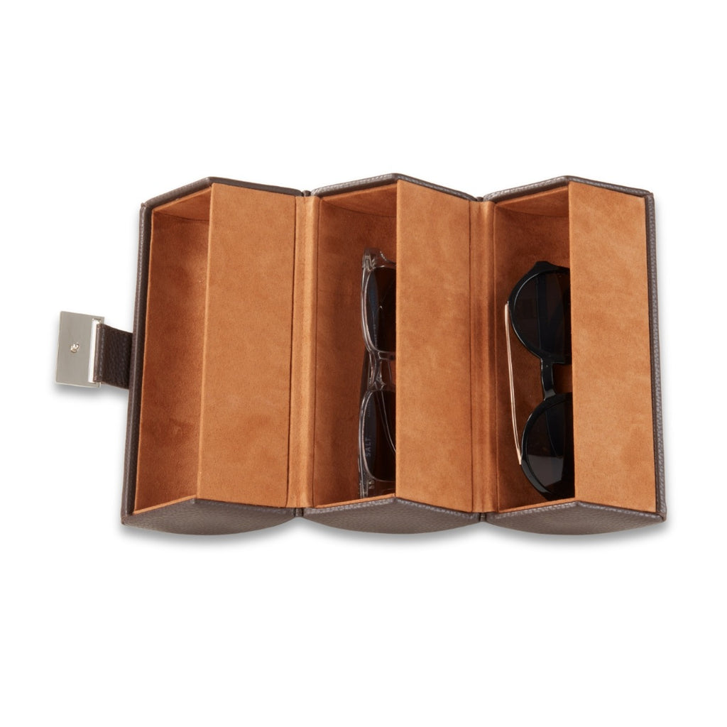 Leather Travel Sunglass Roll