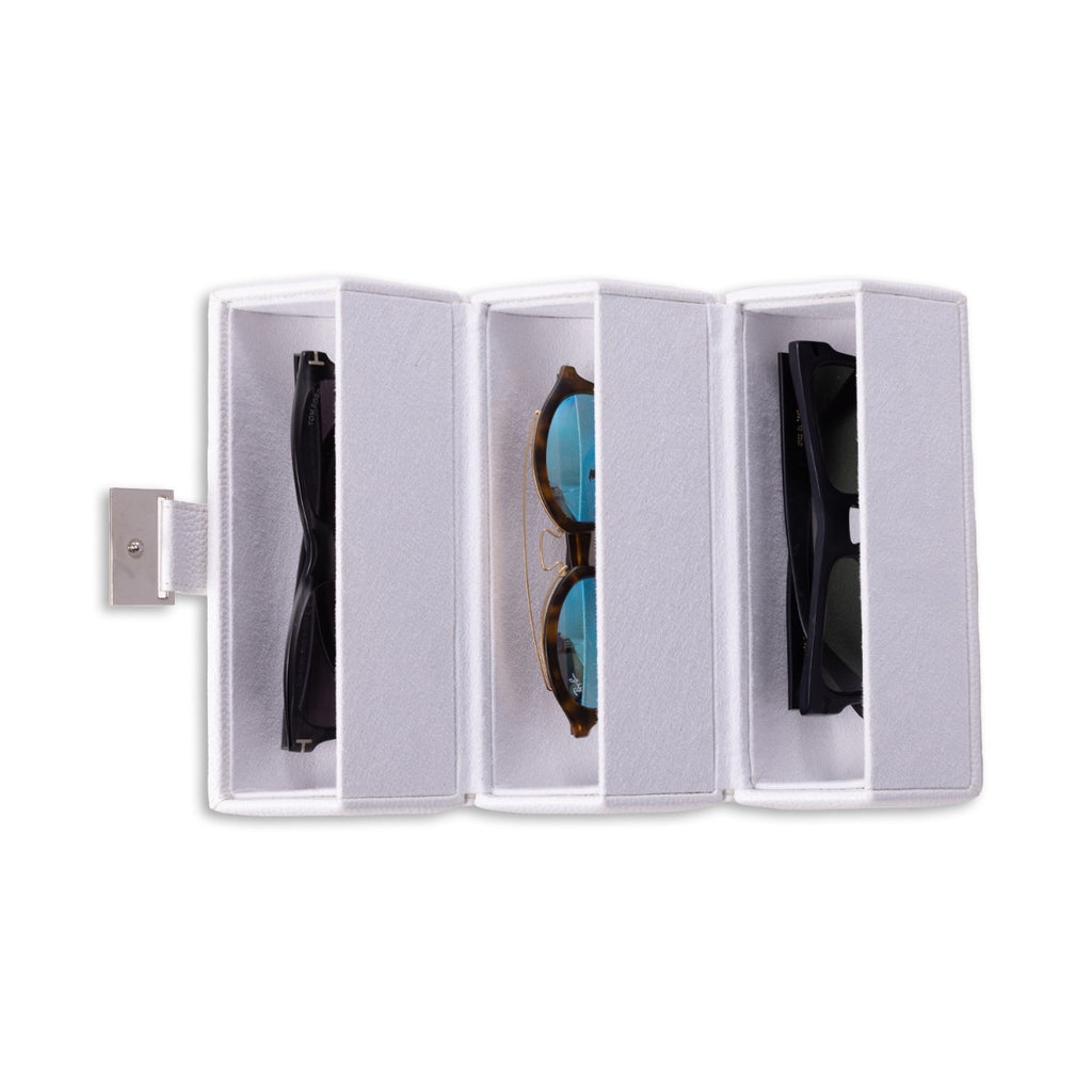 Richie Sunglass Roll, White