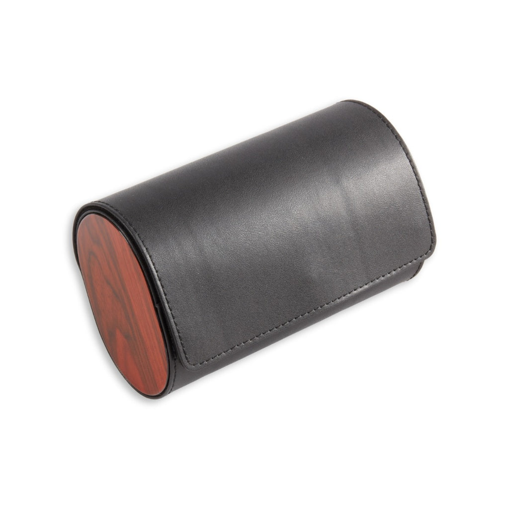 Radford Two Watch Case in Black Leather
