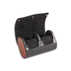 Radford Two Watch Case in Black Leather