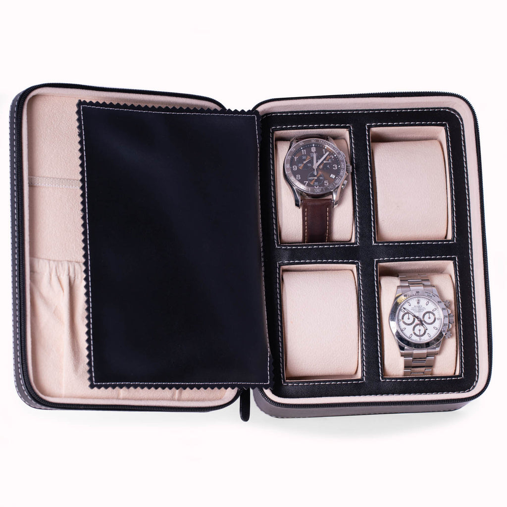 Drake Leather Travel Watch Case
