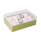 Esme Eight Watch Box, Lime