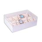 Esme Eight Watch Box, White