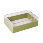 Arno Valet Box with Acrylic Lid, Lime