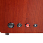 Monty Six Watch Winder and Four watch Storage Burlwood Finish