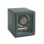 Vita Single Watch Winder in Hunter Green Epi Leather