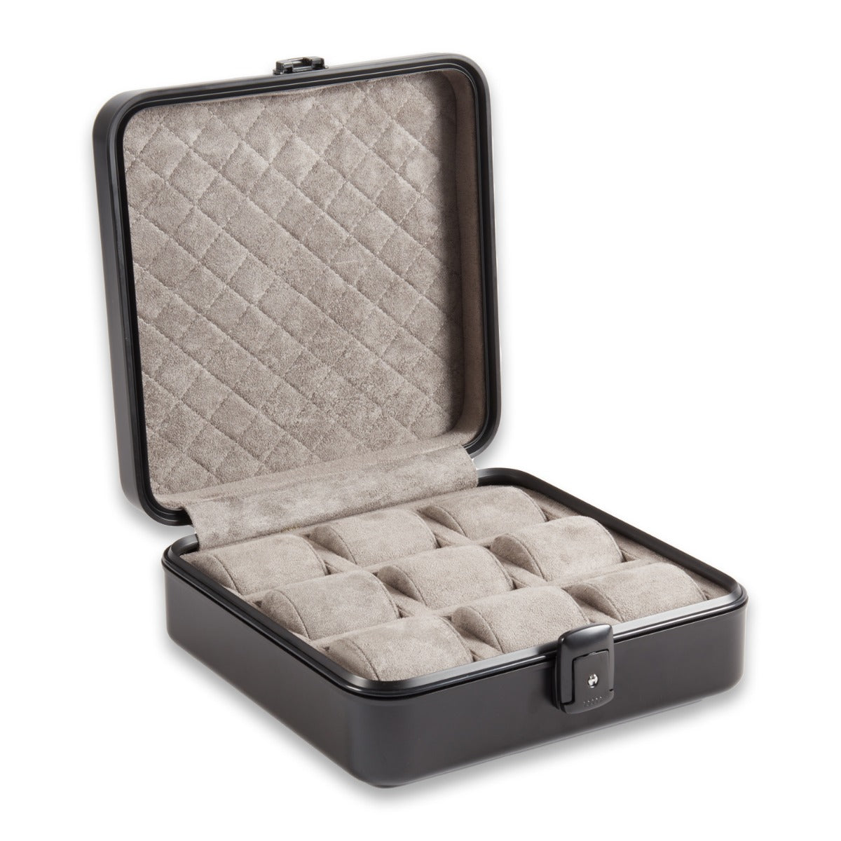 Prague Aluminum Nine Watch Case in Matte Black