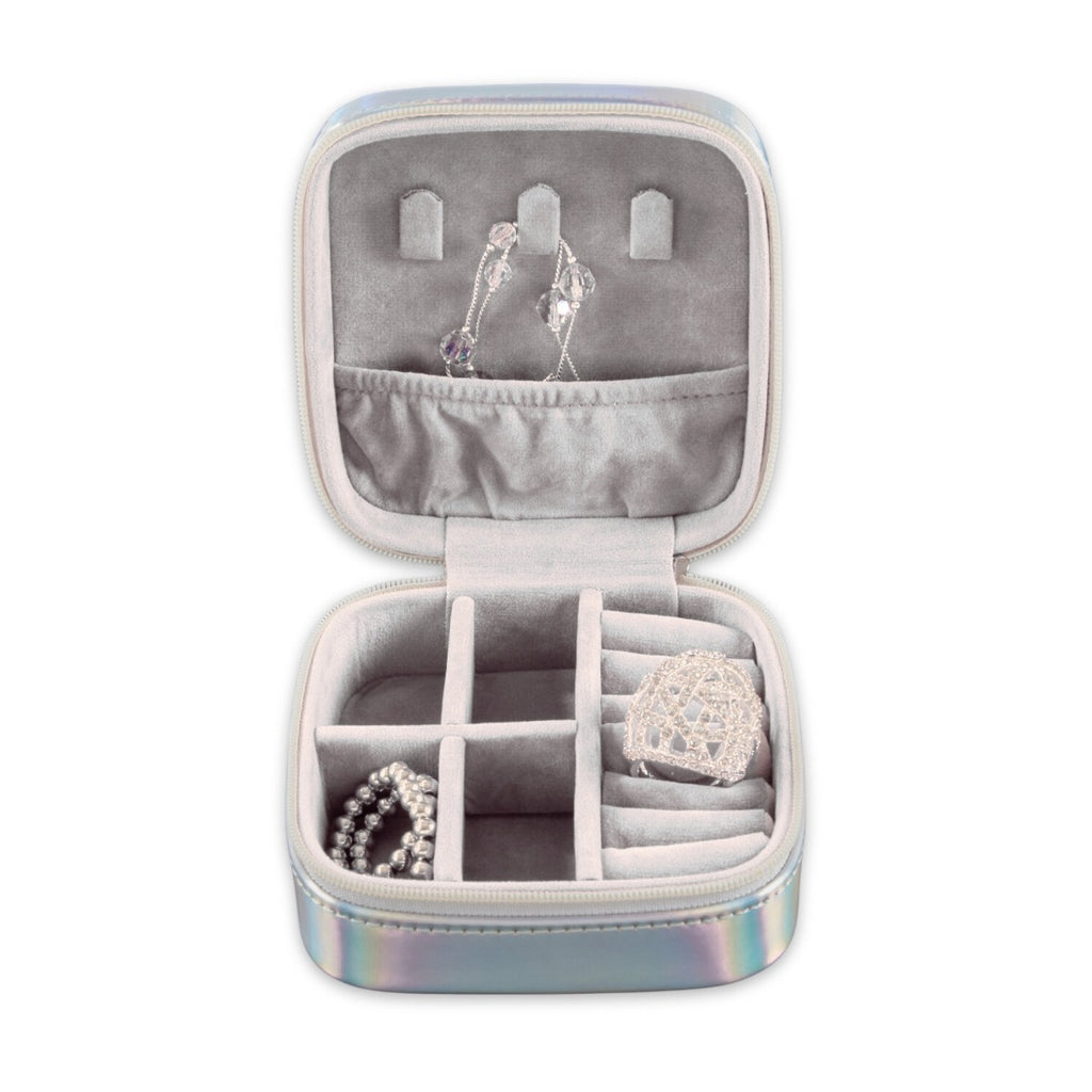 Ava Jewelry Case, Metallic