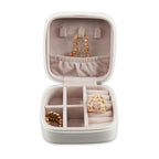 Ava Jewelry Case, White