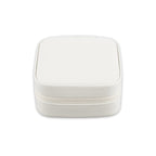Ava Jewelry Case, White