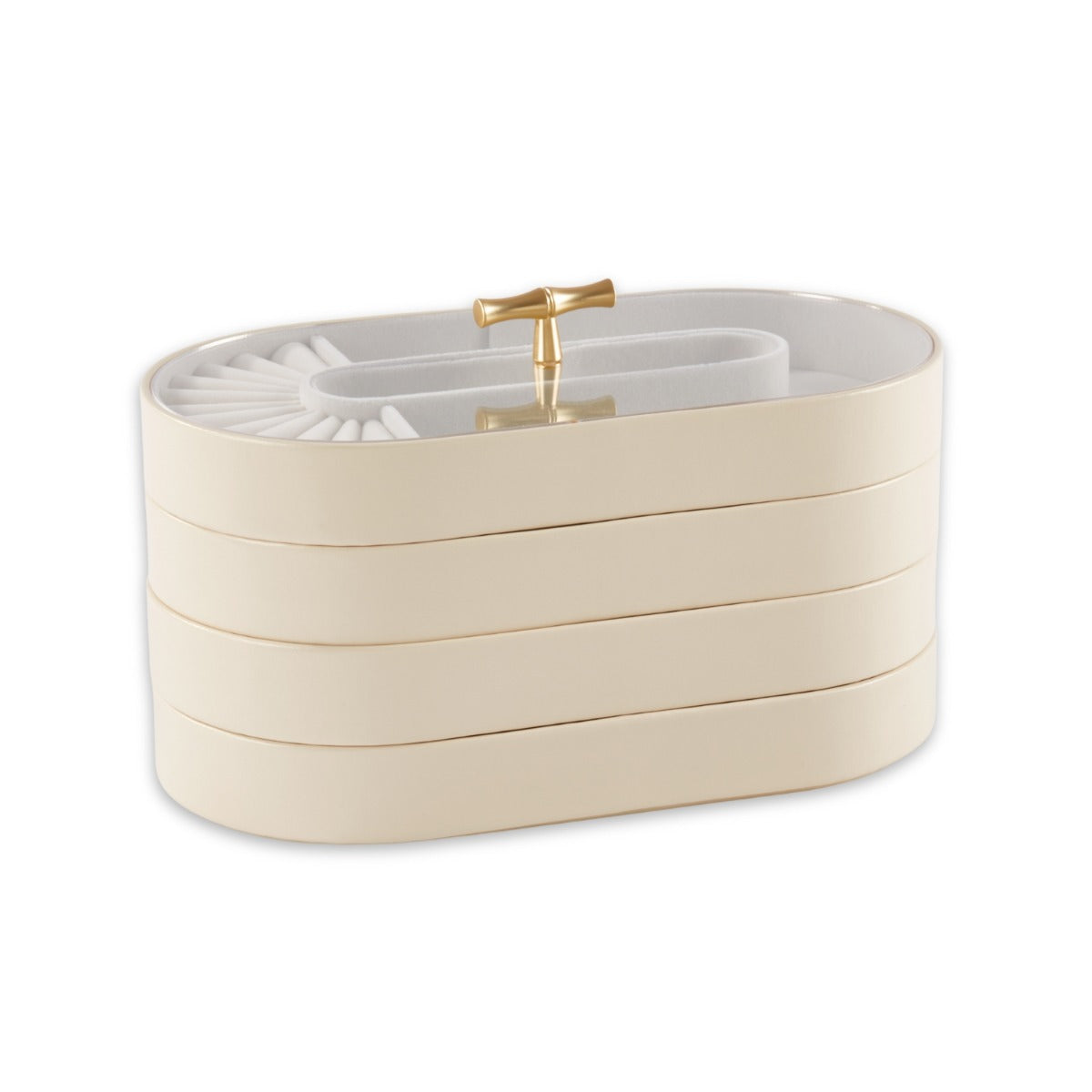 Lily Jewelry Tray, Cream