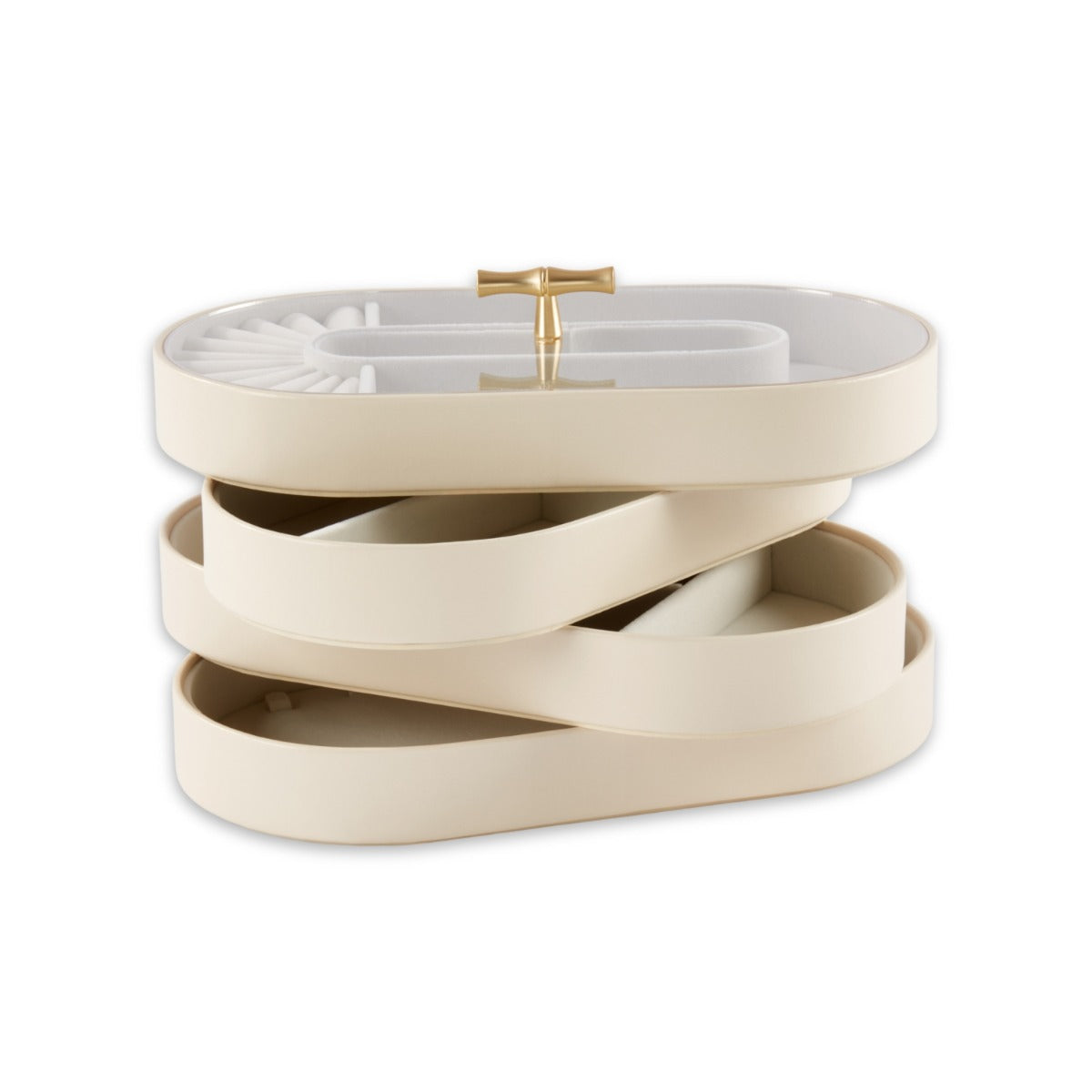 Lily Jewelry Tray, Cream