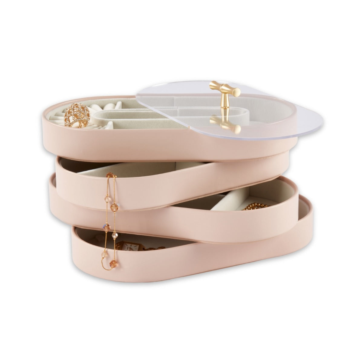 Lily Jewelry Tray, Pink