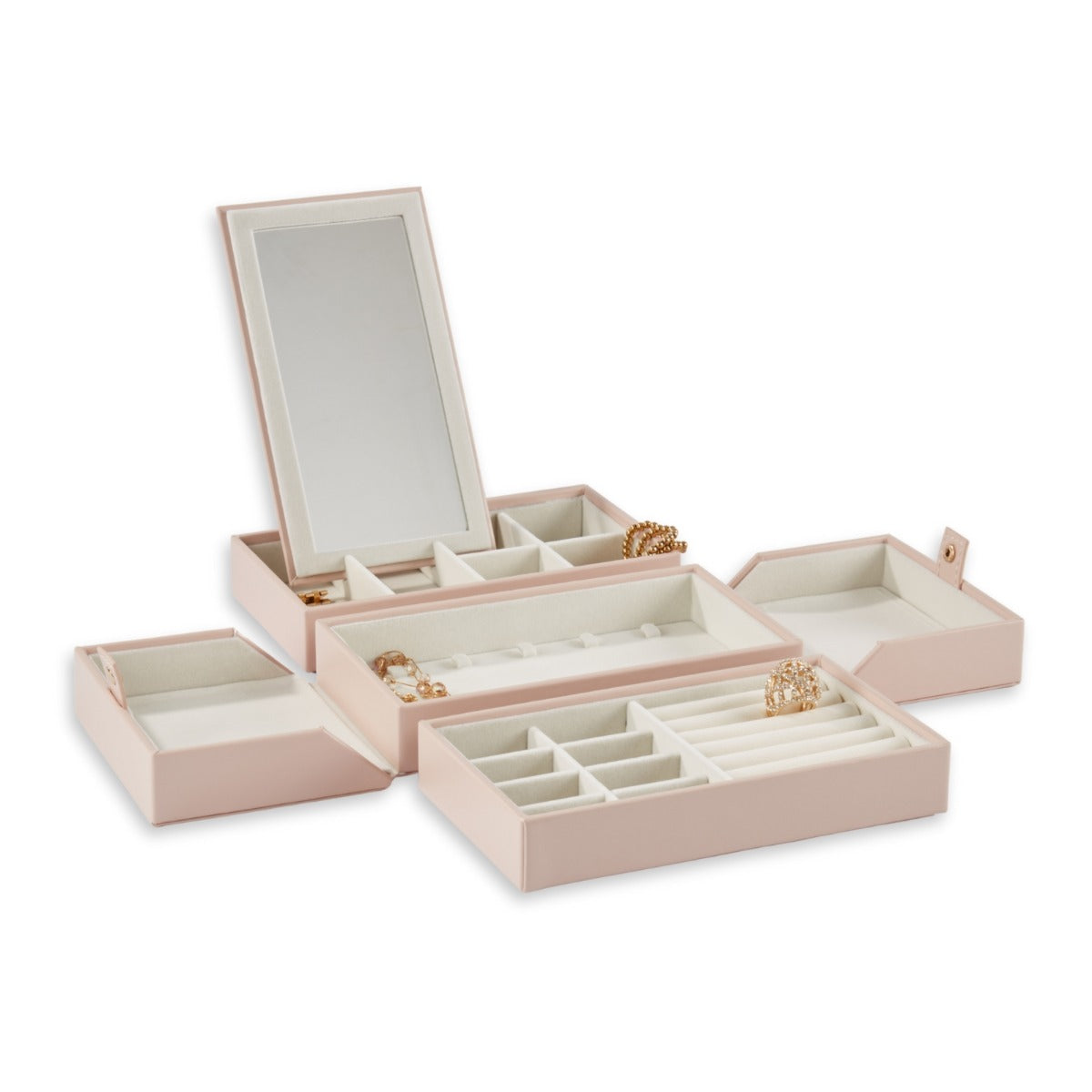 Ellie Jewelry Box, Pink
