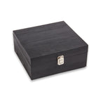 Boulevardier Set with Whiskey Glass, 12 whiskey Stones, Cigar Cutter and Slate Coaster