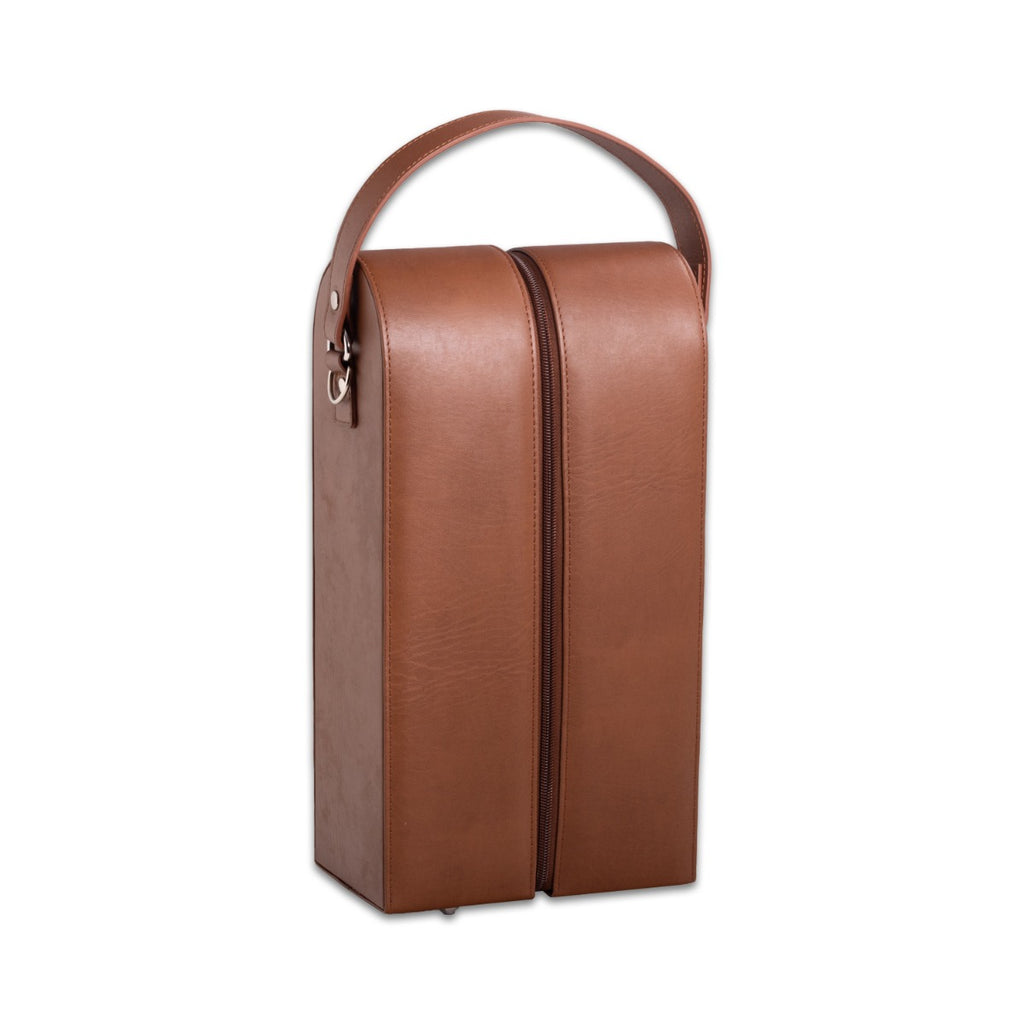 Vino Leather Double Wine Caddy