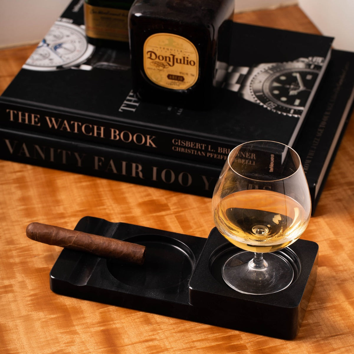 Liam Marble Ashtray and Coaster