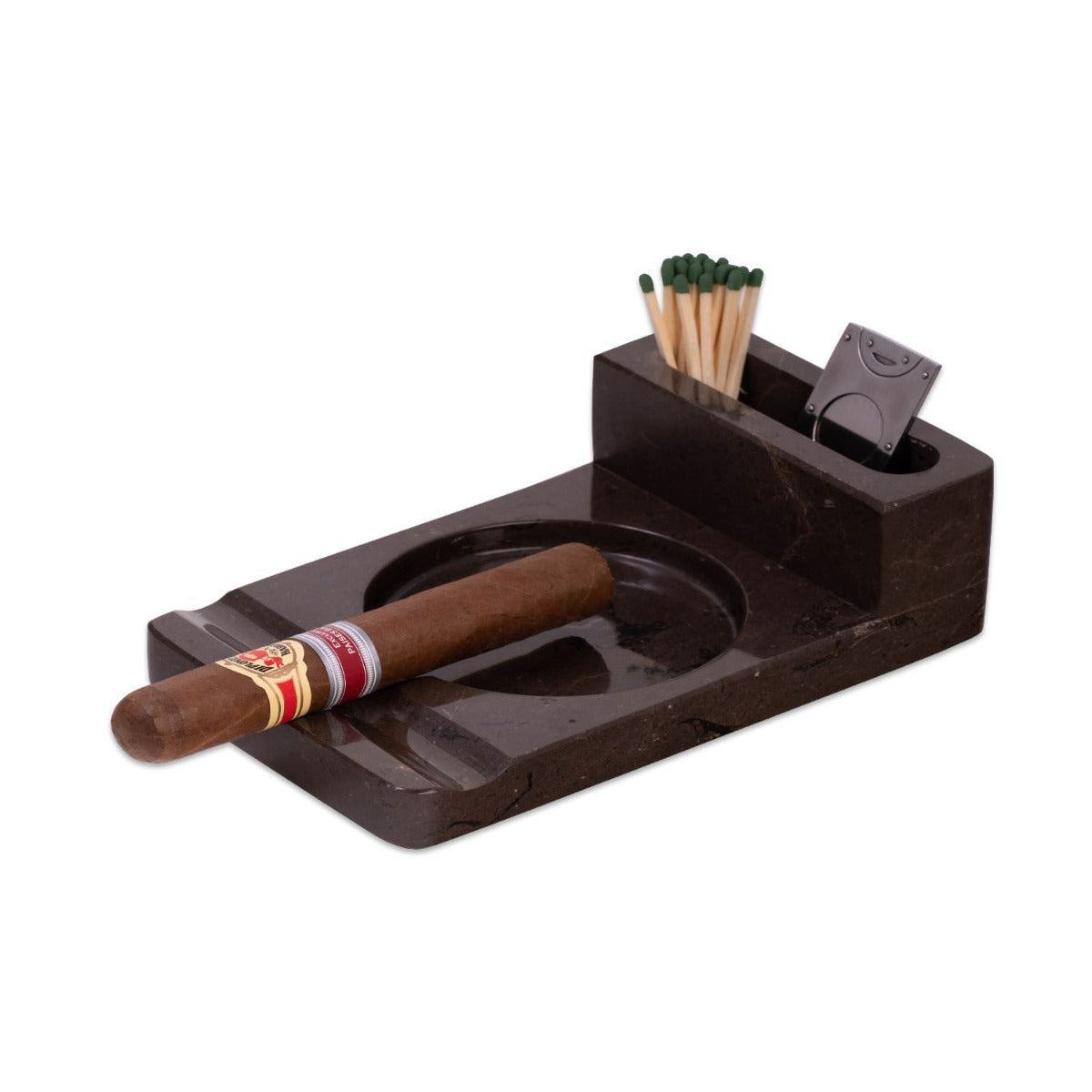 Leon Marble Ashtray and Storage
