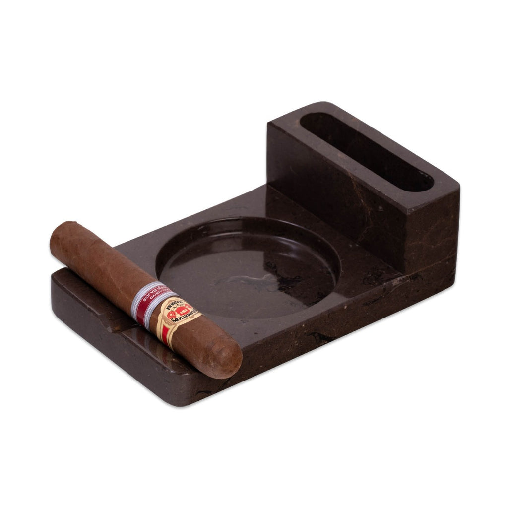 Leon Marble Ashtray and Storage