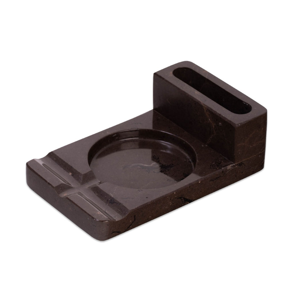 Leon Marble Ashtray and Storage
