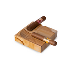 Dylan Two Cigar Marble Ashtray, Natural