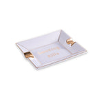 Smoking Kills Porcelain Ashtray Catchall