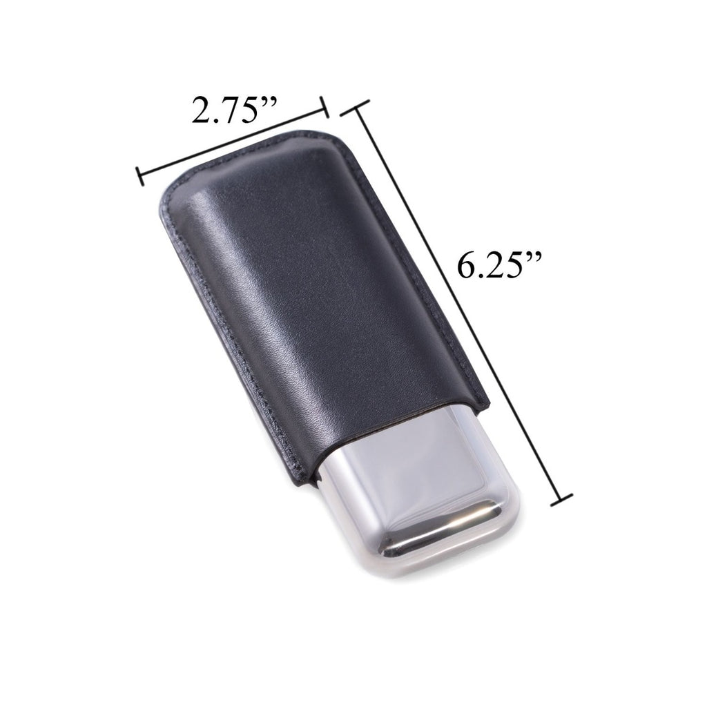 "Habanos" Cigar Case- Black