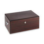 Panama Walnut High Lacquered 200 Cigar Humidor with Spanish Cedar Lining