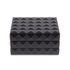 Richie Pyramid Design 75 Cigar Humidor in Matte Black