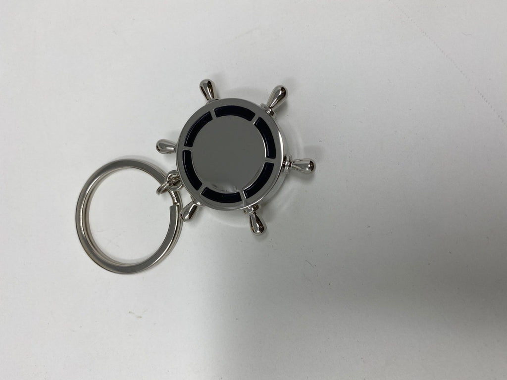 Luca compass key ring