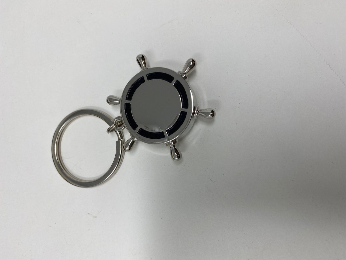 Luca compass key ring