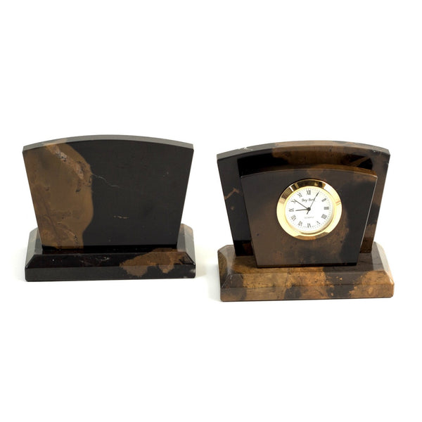 "Tiger Eye" Quartz Clock