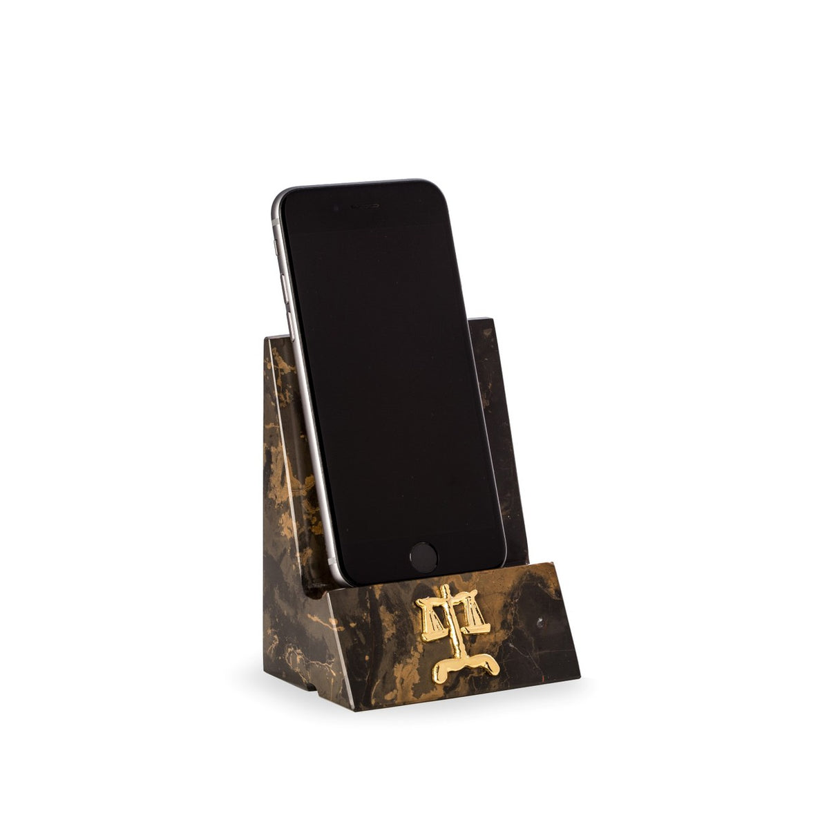 "Themis" Phone Stand- Tiger Eye