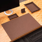 Dion Desk Set- Brown